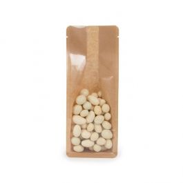 Block bottom Bags Kraft 8.9x7x22.9 cm (100 pieces) [BB2K]