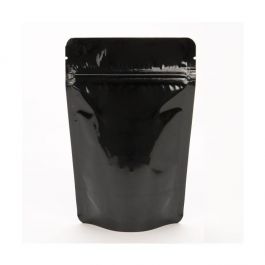 Doypack Noir Métallisé 17.1x7.9x28.6cm | 340g (100 pièces) [ZBGM4B]