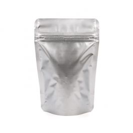 Doypack Argent Métallisé 10.2x6x15.2cm | 57g (100 pièces) [ZBGM2S]