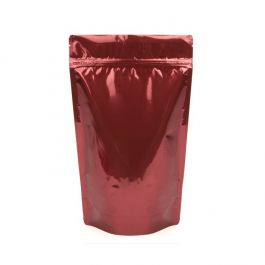 Doypack Rouge Métallisé 17.1x7.9x28.6cm | 340g (100 pièces) [ZBGM4R]