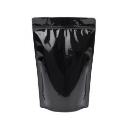 Doypack Noir Métallisé 22.9x12.1x34.3cm | 907g (100 pièces) [ZBGM6B]