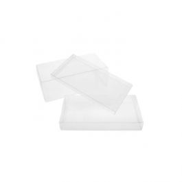 Boites cadeau plastique à transparence cristalline 28.2x2.5x35.8cm (25 pièces) [FPB171]