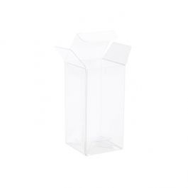 Boîtes transparentes Pop & Lock, 5.2 x 5.2 x 10.5 cm (25 Pieces) [PLB335]