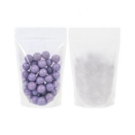 Doypack papier de riz Blanc 14.9x8.9x23.2cm | 312g (100 pièces) [ZBGR7WC]