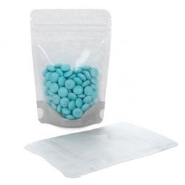 Doypack Transparentes/Argentées 10,2x6x15,2cm | 57g (100 pièces) [ZBGR2SC]