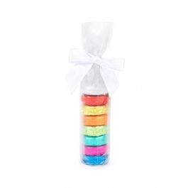 Glacé Sachet a Fond Rond 5,1x25,4cm avec insert en papier (50 pièces) [RPBGF1]