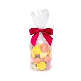 Glacé Sachet a Fond Rond 8,3x25,4cm avec insert en papier (50 pièces) [RPBGF3]