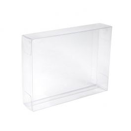 Boites cadeau rPET plastique à transparence cristalline 11.4x3.2x14.9 cm (25 pièces) [FB30R]