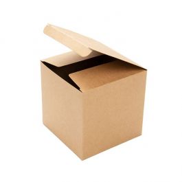 Boîte Pop & Lock Kraft 10,2x10,2x10,2cm (25 pièces) [PLB56K]