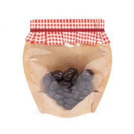 Doypack Forme de pot de confiture 14,1x7,6x15,2 cm (100 pièces) [SP3JMZ]
