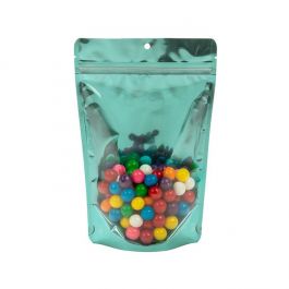 Doypack Teal 14,9x8,9x23,2cm Trou de suspension (100 pièces) [ZBGB7TL]