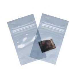 Sac à Protection Anti Statique refermable Zip 5.1 x 7.6cm (100 pièces) [SSZ23] En vente jusqu’à écoulement des stocks!
