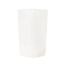 Sachet Doypack Ecologique Kraft Blanc 13x7,9x20,6 cm (100 pièces) [SUPEK3W]