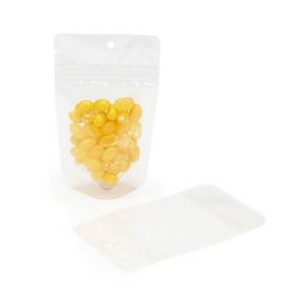 Doypack Transparent 8x5x13cm | 28g Trou Suspension Rond (100 pièces) [ZBG1H]