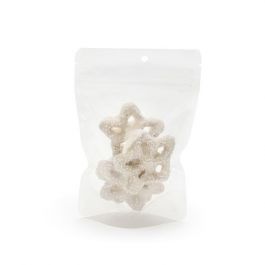 Doypack Transparent 10.2x6x15.2cm | 57g Trou Suspension Rond (100 pièces) [ZBG2H]