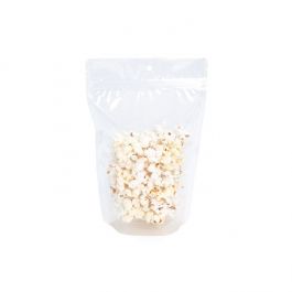 Doypack Transparente 14,9x8,9x23,2cm Trou de suspension (100 pièces) [ZBG7H]