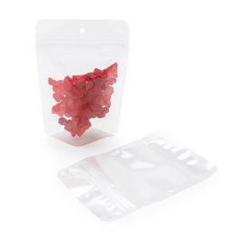 Doypack stratifié Transparent 10.2x6x15.2cm | 57g Trou Suspension Rond (100 pièces) [ZBGCC2H]