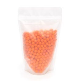 Doypack glacé avec Zip 14.9x8.9x23.2 cm | 312g (100 pièces) [ZBGF7]