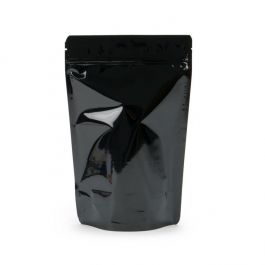 Doypack Noir Métallisé 15x9x23.2cm (100 pièces) [ZBGM7B]