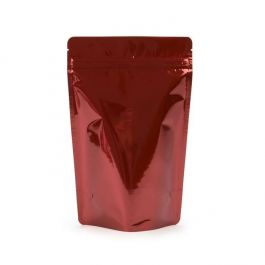 Doypack Rouge Métallisé 15x9x23.2cm | 312g (100 pièces) [ZBGM7R]