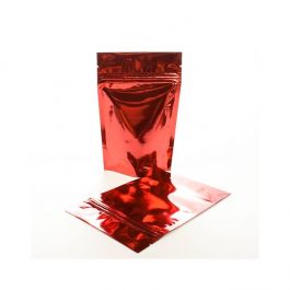 Doypack Rouge Métallisé 21x8.9x29.2cm | 510g (100 pièces) [ZBGM5R]