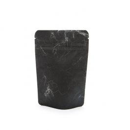 Doypack papier de riz Noir 10,2x6x15,2cm | 57g (100 pièces) [ZBGR2SB]
