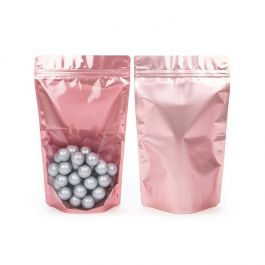 Doypack Transparent/or rosé 17.1x8.9x28.6cm | 340g (100 pièces) [ZBGRG4]
