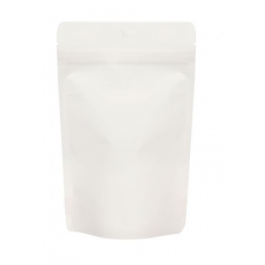 Doypack Kraft Blanc 10.2x6x15.2cm | 57g (100 pièces) [ZBGSK2W]