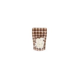 Doypack Transparent/Marrone Pastel Plaid 13x7,9x20,6cm (25 pièces) [ZBGSW3BRP]
