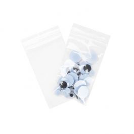 Sachet zip à transparence cristalline 7,6x12,7cm (100 pièces) [ZC35]