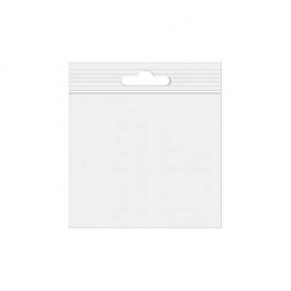 Sachet zip à transparence cristalline avec trou de suspension européen 30,5x30,5cm (100 pièces) [ZE1212]