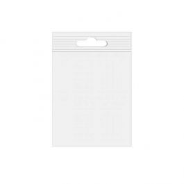 Sachet zip à transparence cristalline avec trou de suspension européen 30,5x38,1cm (100 pièces) [ZE1215]