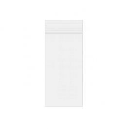 Sachet zip transparent en PE-BD 50 microns 5,1x15,2cm (100 pièces) [2PE26]