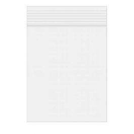 Sachet zip transparent en PE-BD 6,5x7,5cm 50 microns (100 pièces) [2PE2H3]