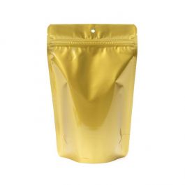 Doypack Or 14,9x8,9x23,2cm | 312g Trou de suspension (100 pièces) [ZBGM7GH]