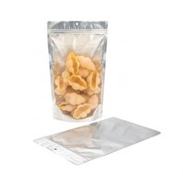 Doypack Argentées 17,1x8,9x28,6cm Trou de suspension (100 pièces) [ZBGS4H]