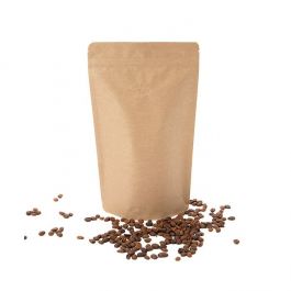 Doypack en Kraft 17,1x8,9x28,6cm avec valve (100 pièces) [ZBGM4K]