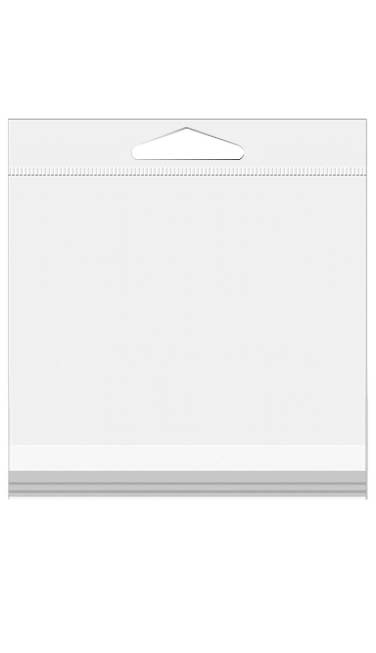 Sachets Cavalier refermables à transparence cristalline 4.5 x 4.5 cm (100 Pièces) [HB1]
