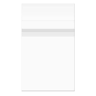 Sacs Plastiques 26,5 x 31,1cm Refermables à Fermeture “Sécurisée” (100 Pièces) [B1012PC]