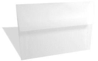Enveloppes Parchemin Translucide 10.5 x 24.1 cm (50 Pièces) [E3C0]